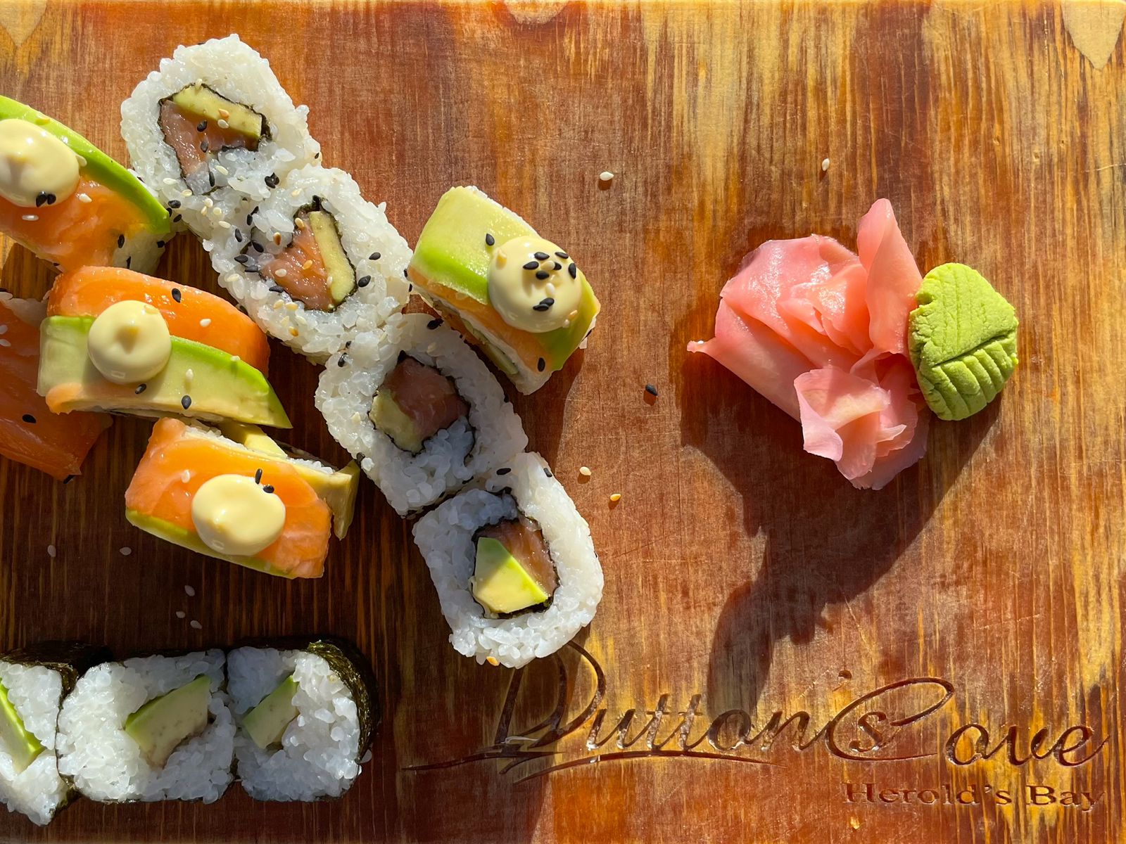 Sushi selection